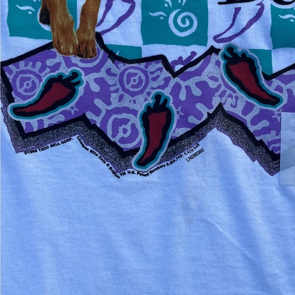 Vintage 1998 Single Stitch Yo Quiero Taco Bell Deadstock Promo Tee Size XL - Picture 3 of 4